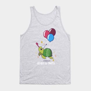 Party Turtle Tank Top